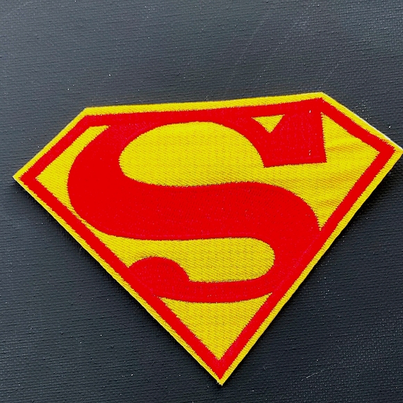 NEW 2 DC SuperGirl Patches/Emblems/Appliqués! Huge 8", Large 5". Iron-On, Sew-On - Picture 5 of 9